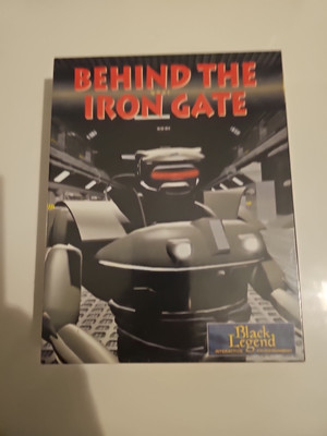 Behind The Iron Gate (Amiga, 1995, Black Legend) Sealed!