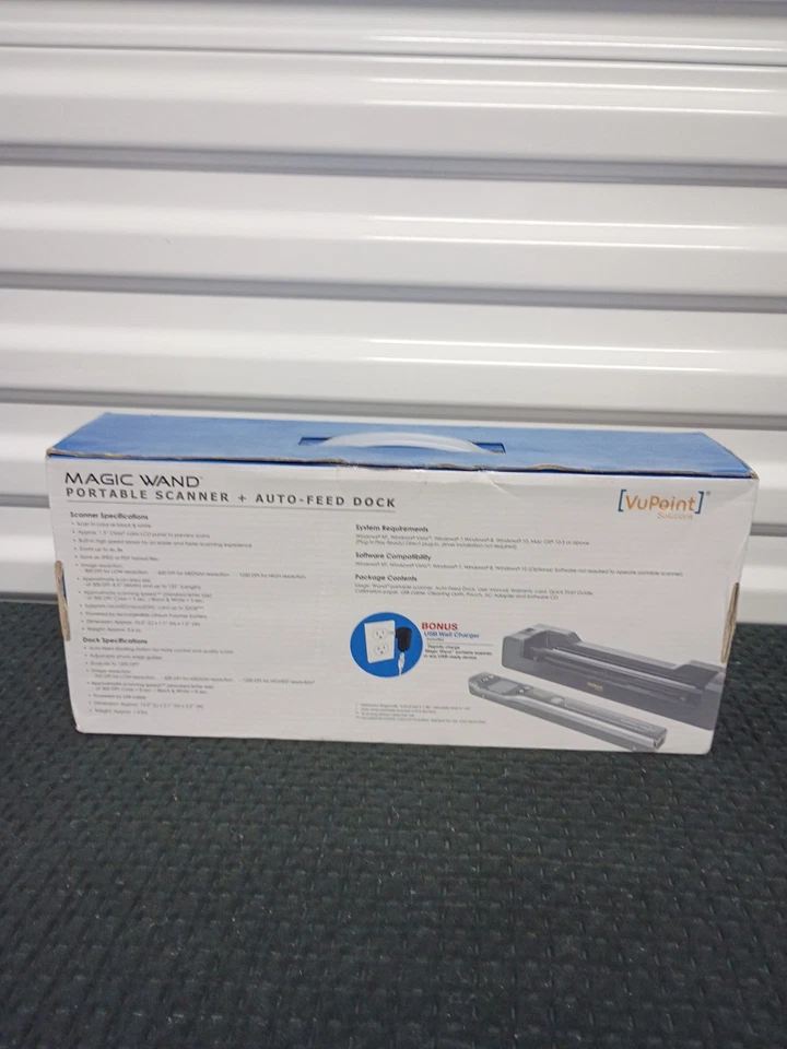 VuPoint Magic Wand 4 Portable Handheld Scanner - PDSDK-ST470PU-VP - Image 2 of 3