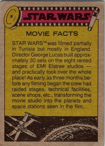 1977 Topps Star Wars #18b Artoo-Detoo is missing! - Picture 2 of 2