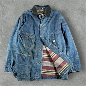 ジャケット・アウター 50s-60s HERCULES coverall Blanket Vintage 1940/1950's Hercules Blanket-Lined Type 2 Denim