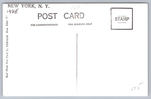 Vintage Postkarte 1988 New York Times Square bei Nacht - Bild 12 von 14