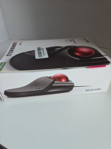 Elecom M-HT1DRBK Huge Trackball Mouse USB Black open box - Picture 4 of 4
