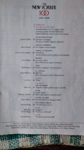 THE NEW YORKER June 9 2025 Complete Issue -  Cover by David Hockney - Picture 23 of 24