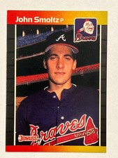 🔥1989 Donruss #642 John Smoltz RC Atlanta Braves🔥