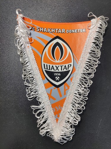 Wimpel Uefa Europa League Shaktar Donesk-cska 2008/2009 Vintage Rare Official - Bild 6 von 7