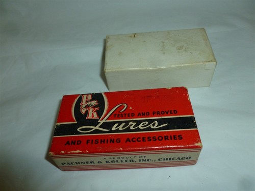 Vintage LEERE P&K Bright Eyes #44-RW Angelköderbox Set N-344 - Bild 5 von 8