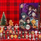 2025 New Demon Slayer Advent Calendar Surprise Box 24 Days Countdown Toy Gift