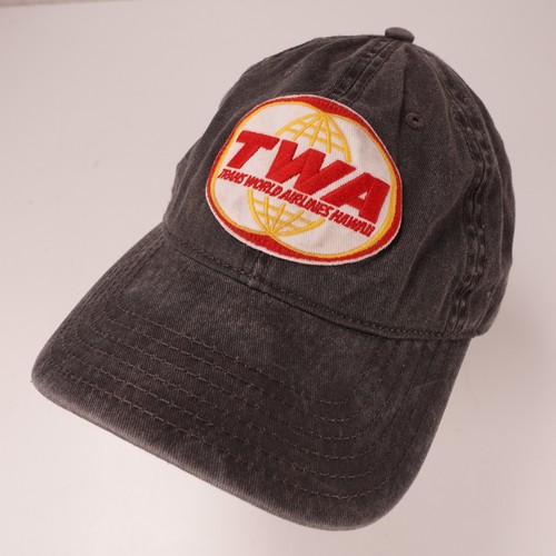 TWA Patch Malibu Shirts Vintage Logo Herren verstellbar schwarz Papa Mütze Cap