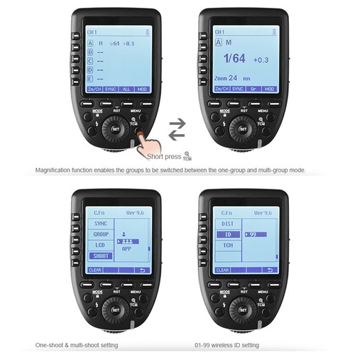 Godox XPro-O 2.4G E-TTL Wireless Flash X System Transmissio Trigger For Olympus - Picture 17 of 20