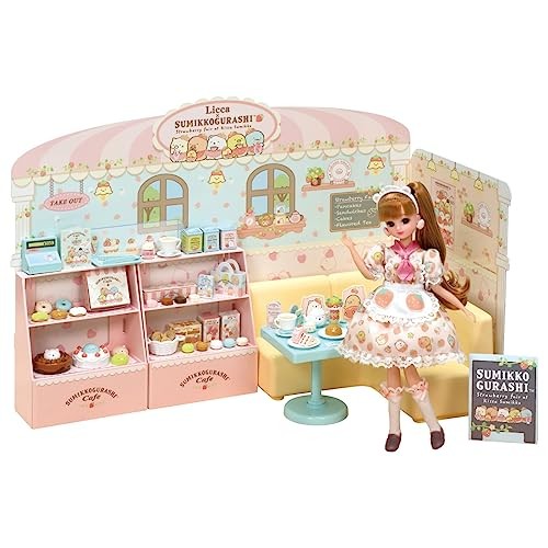 Takara Tomy Welcome to Licca-chan Sumikko Gurashi Cafe NEW - Picture 1 of 6
