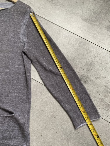 OSKA Knitted Linen Women’s Gray Top Size 1 Regular - Picture 14 of 15