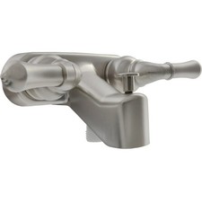 Dura Faucet Classical RV Tub  Shower Diverter Faucet -Brushed Satin Nickel