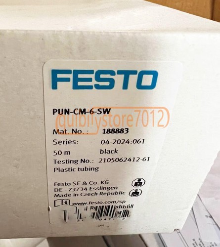 1PCS NEW FESTO plastic Tube PUN-CM-6-SW 188883 50M - Picture 1 of 2