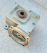 Grove Right Angle Hollow Output Speed Gear Reducer 100 to 1, 56C Input #23MF-2