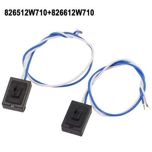 Pack de 2 manijas de puerta de plástico con botones pequeños para Hyundai Santa Fe 13 17 - Imagen 9 de 12