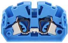 3588.5, Conta Clip, Double Row Tension-spring Terminal Blocks/Blue, Lot of 10