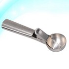 Edelstahl -Eislöffel Obstkugel Bagger Kartoffellöffel (Silber)