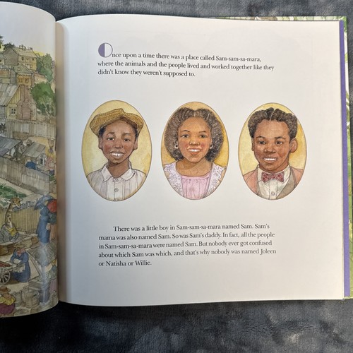 Fine 1996 HC in DJ First Edition Jerry Pinkney Black Sambo Sam & Tigers J Lester - Bild 9 von 9