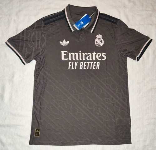 Adidas Real Madrid 2024/25 Authentic Fußball Third Trikot 3rd Kit IY1761 Größe M