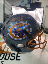 Bears Mike Singletary "HOF 98" Signed Eclipse Full Size Xenith Beckett