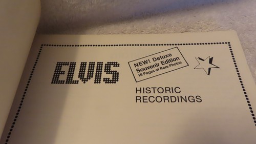 Elvis Presley Historic Recordings, Songbook 128 pgs - Picture 2 of 3