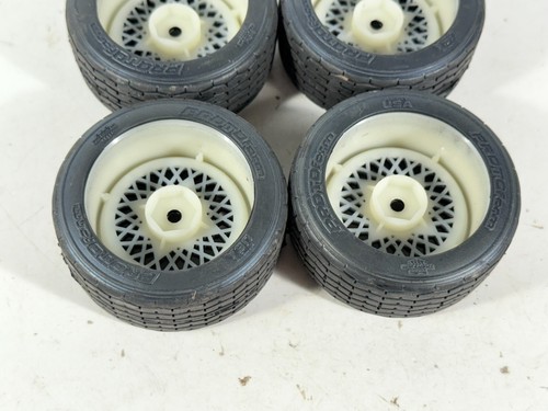 4x Protoform "Hoosier" Style VTA Vintage Trans Am 1/10 Sedan Touring Car Tires - Picture 5 of 7