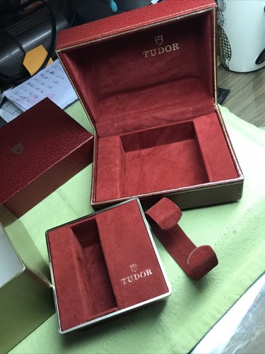 Caja/estuche vintage auténtico Rolex/Tudor EE. UU. BUFFOR de los años 80-1993 para relojes deportivos❗️ - Imagen 5 de 10