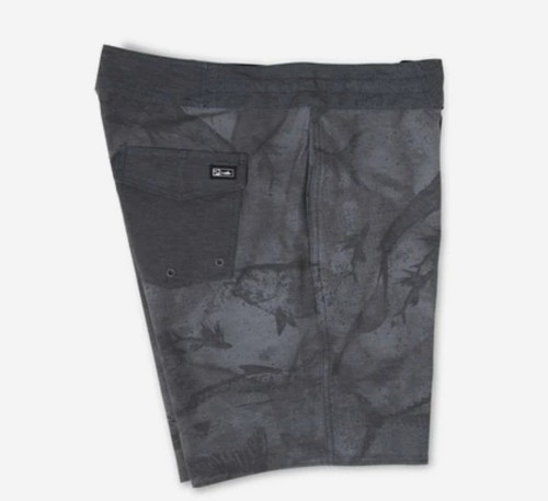 Pelagic Cortez Board Shorts Black Gray Men's Size 34 - Picture 9 of 11