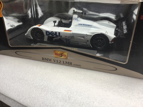 Maisto 1/18 Scale 38882 BMW V12 LMR Le Mans 1999 GT Racers Diecast Model Boxed - Picture 16 of 17