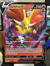 Delphox V 027/196 Holo Swsh11: Lost Origin Pokémon TCG NM 2022