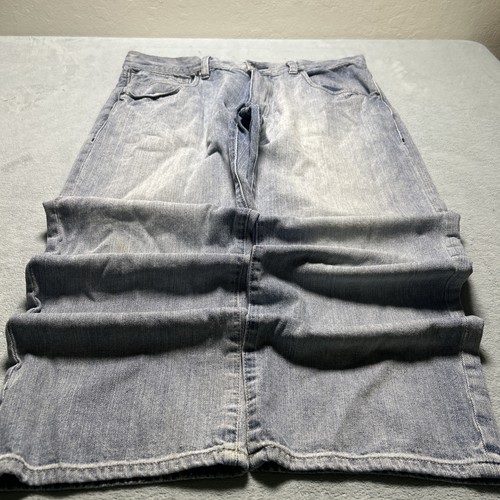 Y2K 2000s Sean John Beyond Baggy Jeans 38x30 Loose Hamilton Wide Leg Baggie VTG - Picture 2 of 18