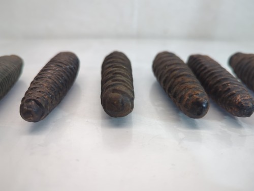 Vintage Cuckoo Clock Weight Pinecone Grandfather SMALL Weights LOT OF 7 AS IS - Picture 7 of 23