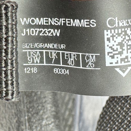 Sandalias clásicas para mujer Chacos Z/1 azules correas geométricas talla 9W - Imagen 5 de 6