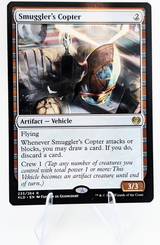Smuggler's Copter | Kaladesh (KLD) | MTG Magic | Vehicle | Flying | Crew | NM - Picture 1 of 4
