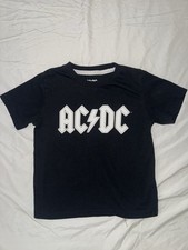 Boys 4T AC/DC Black T Shirt.