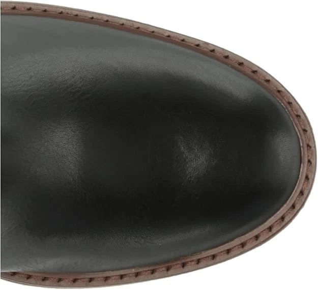 Bota Vince Camuto Feminina Vuliann Joelho Alto Largo Bezerro Moda Preta 8.5 LN NÃO USADA - Imagem 3 de 4