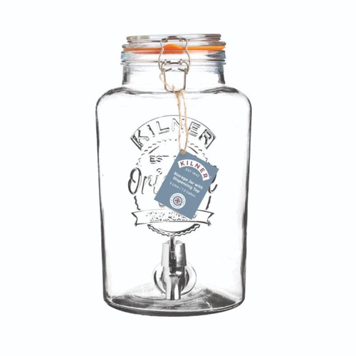 Kilner Round Storage Jar with Dispensing Tap 5L - Picture 2 of 4