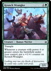 Kronch Wrangler 166/264 War of the Spark Common