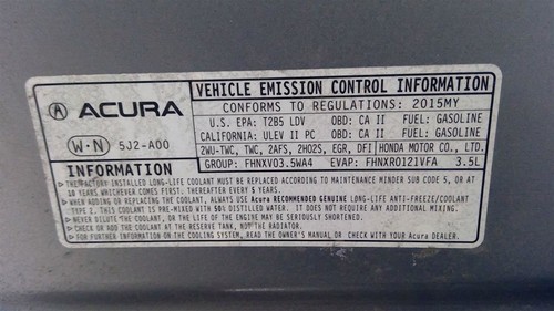 Alternator Fits 15-20 TLX 1873766 - Picture 6 of 10
