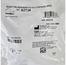 ResMed 62738 Airfit F10/QuattroAir Medium Air Cushion NEW in Package