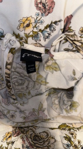 Art Class Floral Hi Lo Dress/Romper Size Girl's 7/8 - Picture 4 of 4