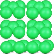 40 Pack Playground Balls Bulk Colorful Inflatable Bouncy 8.5", Green