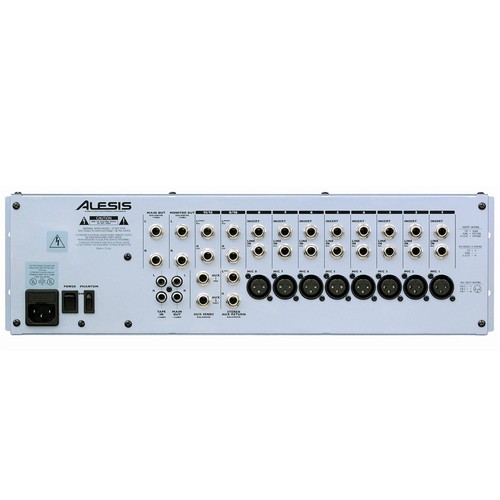 ALESIS MULTIMIX12R Compact 12 Channel Stereo 3 Space Rackmount Mixer - Picture 3 of 3