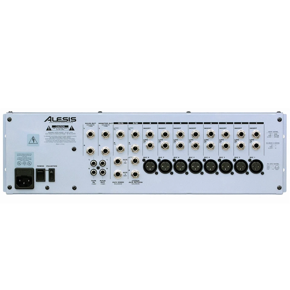 ALESIS MULTIMIX12R Compact 12 Channel Stereo 3 Space Rackmount Mixer - Image 3 of 3