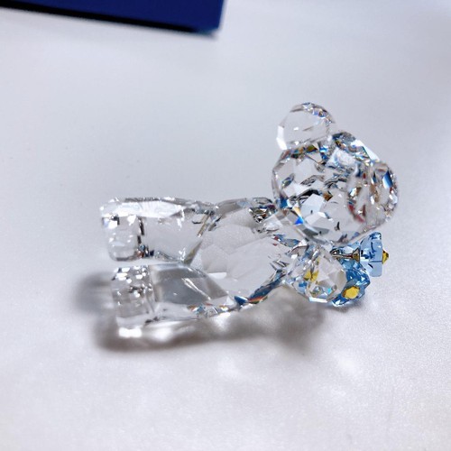Swarovski Kris Bear Forget-me-not Figurine Japan - Picture 9 of 13