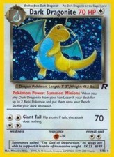 Pokemon Lightly Played Dark Dragonite - 5/82 - Holo Rare - Unlimited Edition Eng