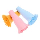  3 Stück Eistütenhalter Silikon-Eistütenständer mit Deckel, wiederverwendbare