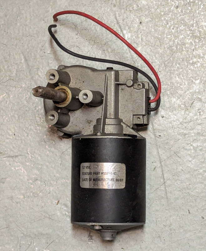 Allied Motion RA-AFSL-30AN 12VDC Reversible Gearmotor 1/30HP 7/16" #50750-45
