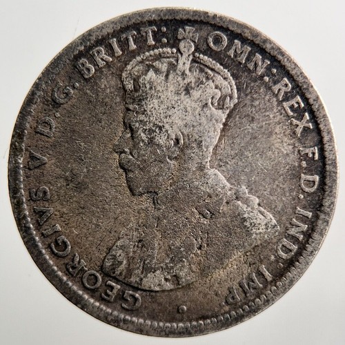 1917-M Australia One Shilling Silver Coin | Collectable Grade | a3732 - Bild 2 von 2
