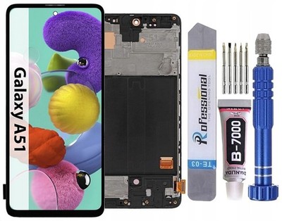Display Für Samsung Galaxy A51 2019 A515 Full InCell Bildschirm LCD  Rahmen